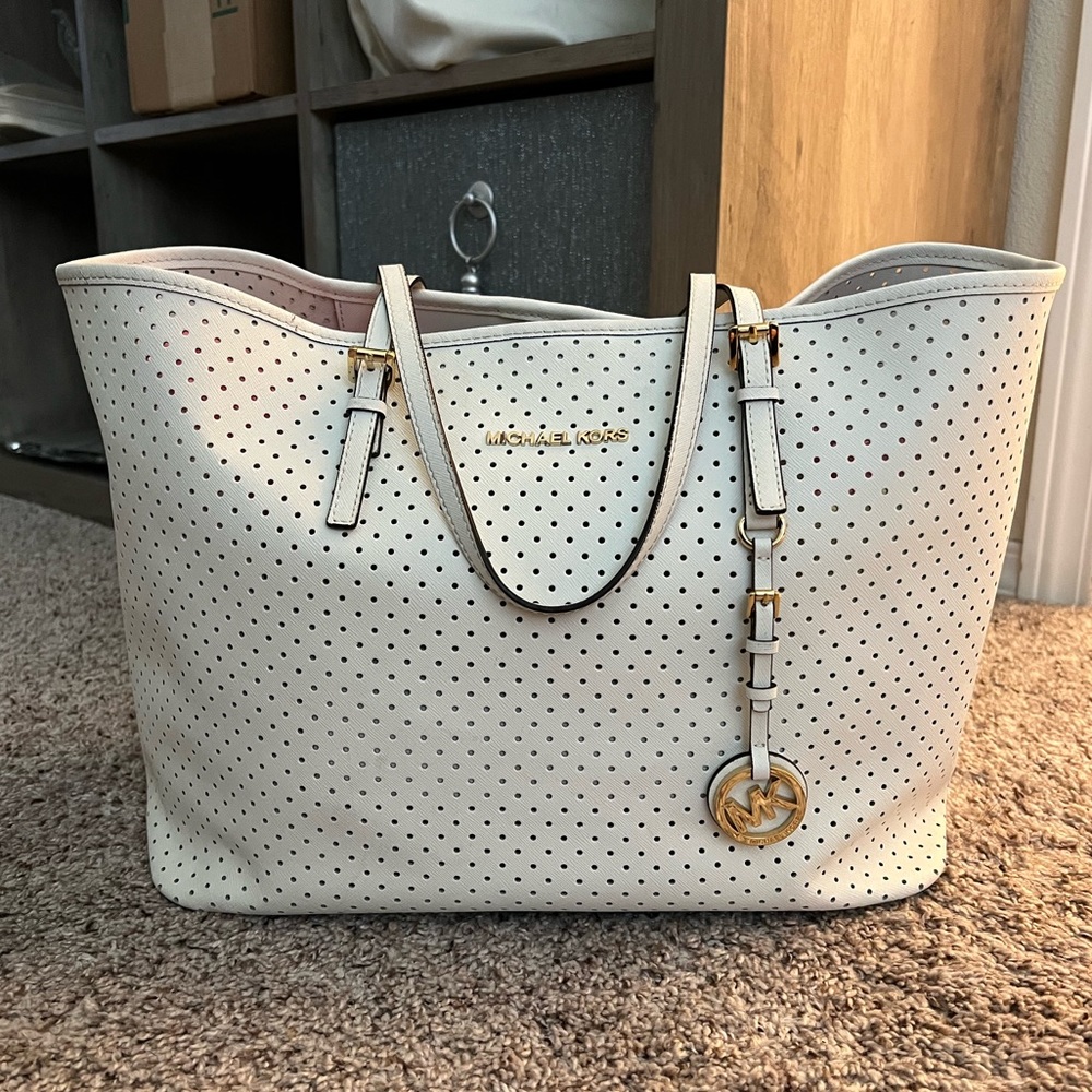 Michael Kors Perforated Tote